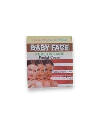BABYFACE - Pure Organic Facial Cream